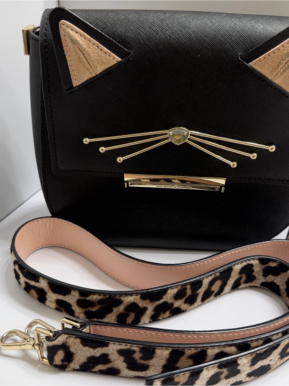 EUC- Kate Spade New York "Make It Mine" Cat Flap and shoulder bag